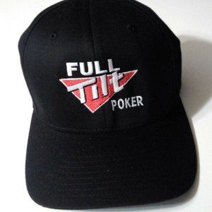 Full Tilt Poker Hat Men Flex Fitted size and L/XL